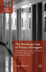 The Working Lives of Prison Managers