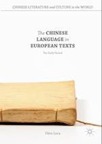 Chinese Language in European Texts
