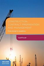 Construction Contract Preparation and Management