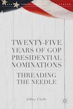 Twenty-Five Years of GOP Presidential Nominations