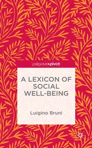 Lexicon of Social Well-Being