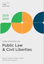 Core Statutes on Public Law & Civil Liberties 2015-16
