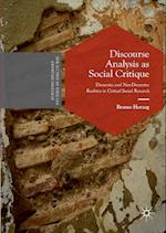 Discourse Analysis as Social Critique