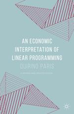Economic Interpretation of Linear Programming
