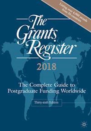 The Grants Register 2018