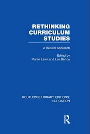 Rethinking Curriculum Studies