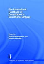 The International Handbook of Consultation in Educational Settings