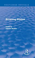Browning Studies (Routledge Revivals)
