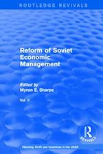 Reform of Soviet Economic Management