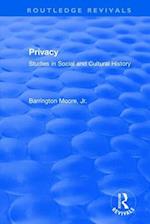 Privacy: Studies in Social and Cultural History