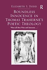 Boundless Innocence in Thomas Traherne's Poetic Theology