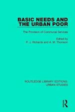Basic Needs And The Urban Poor