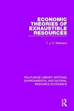 Economic Theories of Exhaustible Resources