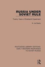 Russia Under Soviet Role