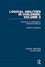 Logical Abilities in Children: Volume 3