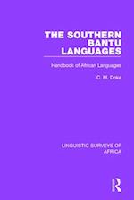 The Southern Bantu Languages