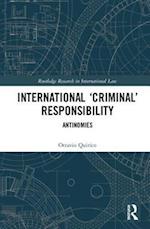 International ‘Criminal’ Responsibility