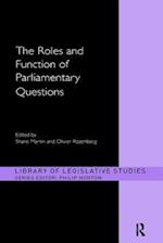 The Roles and Function of Parliamentary Questions