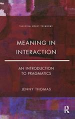 Meaning in Interaction