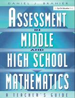 Assessment in Middle and High School Mathematics
