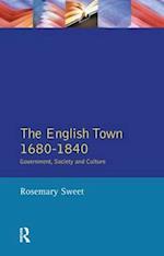The English Town, 1680-1840