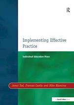 Individual Education Plans Implementing Effective Practice