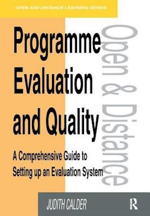 Programme Evaluation and Quality