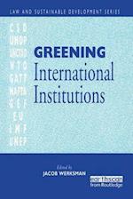 Greening International Institutions