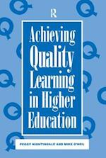 Achieving Quality Learning in Higher Education