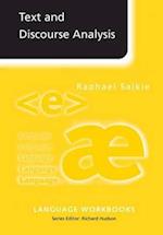 Text and Discourse Analysis
