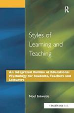 Styles of Learning and Teaching