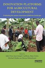 Innovation Platforms for Agricultural Development