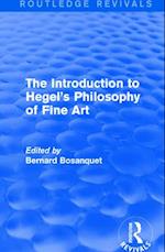 The Introduction to Hegel's Philosophy of Fine Art