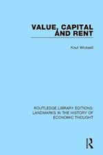 Value, Capital and Rent