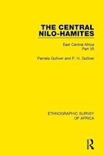 The Central Nilo-Hamites