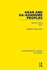 Akan and Ga-Adangme Peoples