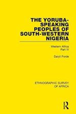 The Yoruba-Speaking Peoples of South-Western Nigeria