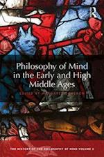 Philosophy of Mind in the Early and High Middle Ages