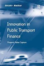 Innovation in Public Transport Finance
