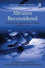 Altruism Reconsidered