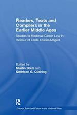 Readers, Texts and Compilers in the Earlier Middle Ages