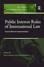 Public Interest Rules of International Law