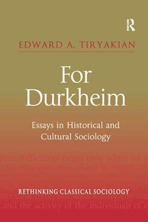 For Durkheim