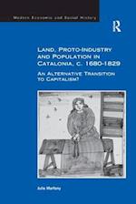 Land, Proto-Industry and Population in Catalonia, c. 1680-1829