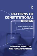 Patterns of Constitutional Design