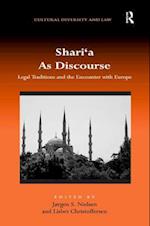 Shari‘a As Discourse