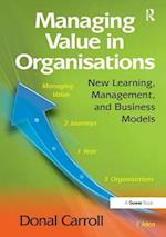 Managing Value in Organisations