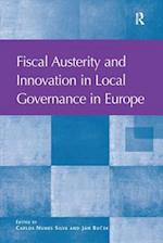 Fiscal Austerity and Innovation in Local Governance in Europe