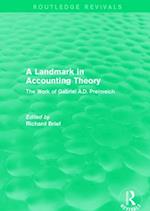 Routledge Revivals: A Landmark in Accounting Theory (1996)