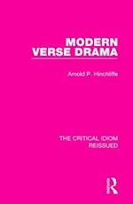 Modern Verse Drama
